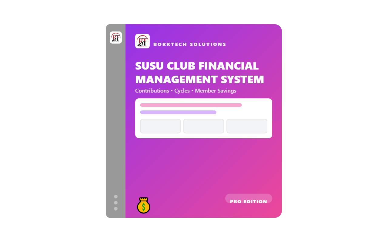 Susu Club Financial Management System