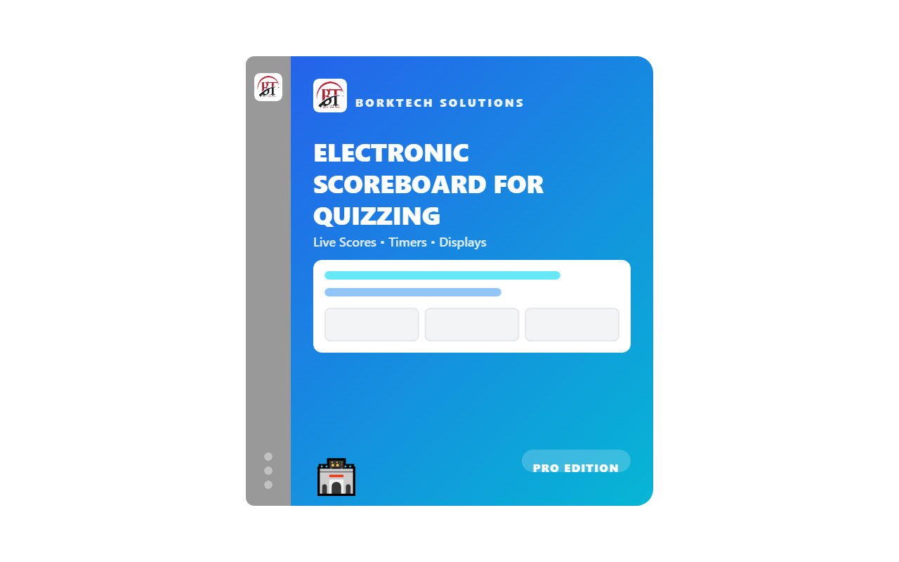 Electronic Scoreboard for Quizzing